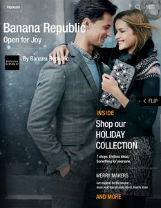 Shoppable magazine